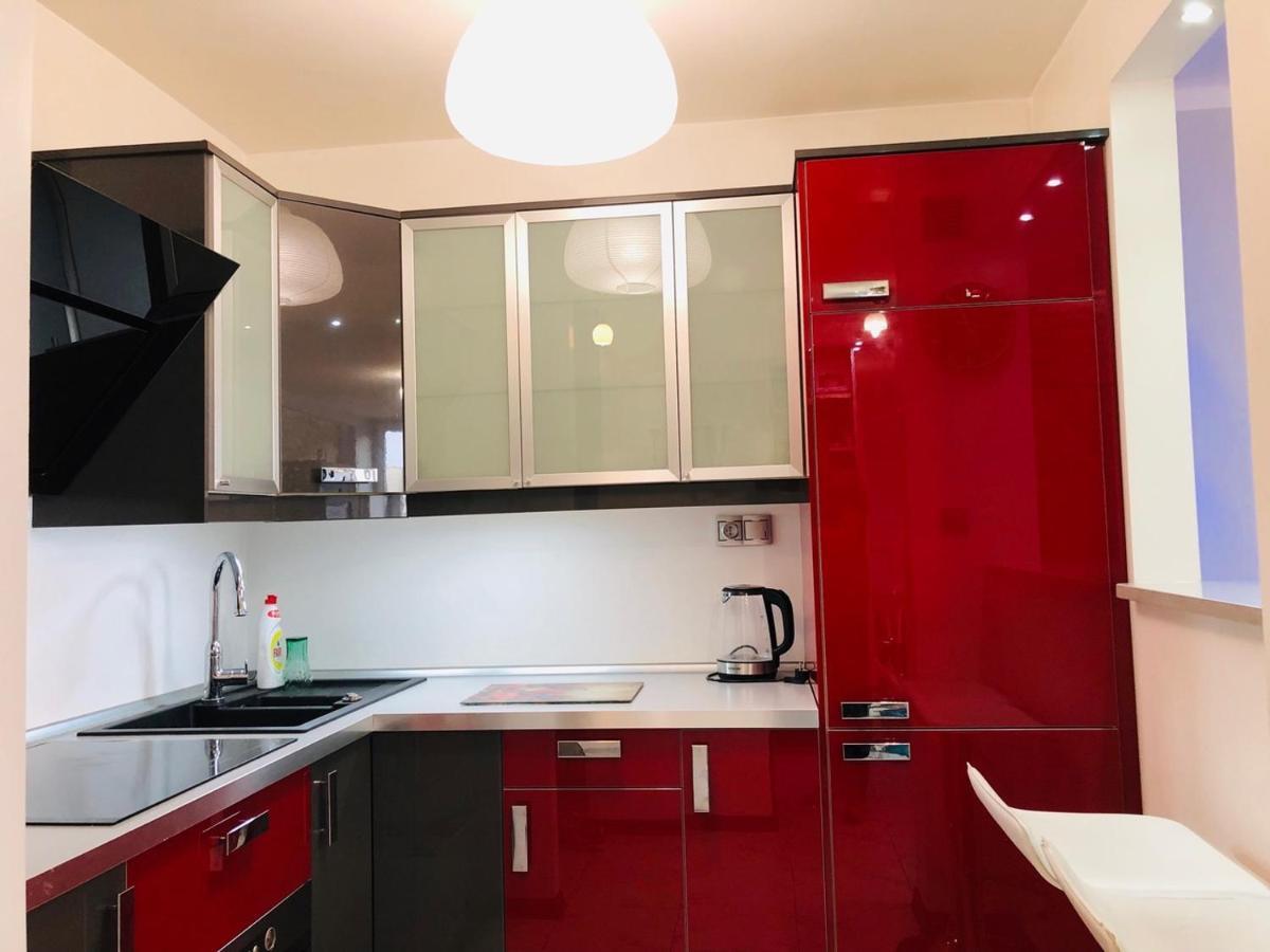 Ferienwohnung Chlodna Warschau Exterior foto
